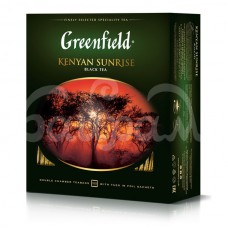 Чай Greenfield 100*2гр  Kenyan Sunrise Черный