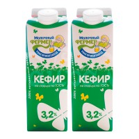 Кефир Молочный Фермер  3.2% 950гр пюр-пак