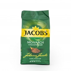 Кофе Jacobs Monarch 230гр Классический Жареный Молотый пакет