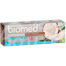 Зубная паста Biomed Superwhite 100гр Бережное отбеливание