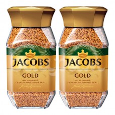 Кофе Jacobs Gold 95гр Натуральный Растворимый Сублимированный ст/б