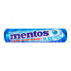 Жевательная резинка Ментос Pure Fresh 15.5гр Свежая мята