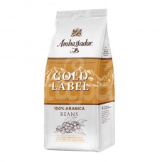 Кофе Ambassador Gold Label 200гр в Зернах пакет