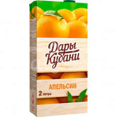 Нектар Дары Кубани 2л Апельсин с 3лет