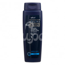 Гель-душ для мужчин Bielita 400мл для Мытья волос и тела 
